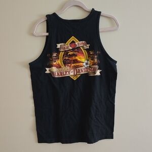 Harley-Davidson Black Tropical Graphic Tank